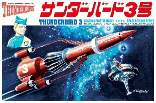 Aoshima Thunderbirds 3 Plastic Model Kit NEW from Japan_3