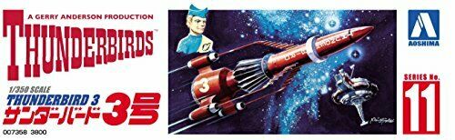 Aoshima Thunderbirds 3 Plastic Model Kit NEW from Japan_5