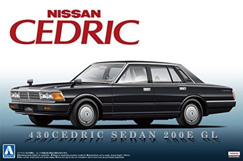 Aoshima The Best Car GT NISSAN 430 CEDRIC SEDAN 200E GL Plastic Model Kit NEW_1