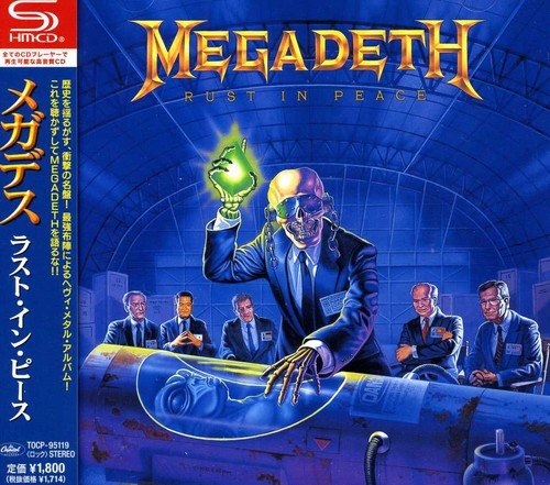Rust In Peace (SHM-CD)  -Megadeth TOCP-95119 7 past catalogs released at Capitol_1