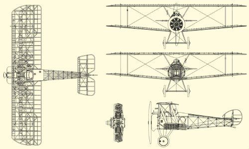 Hasegawa 1/16 Sopwith Camel F.1 Model Kit NEW from Japan_2