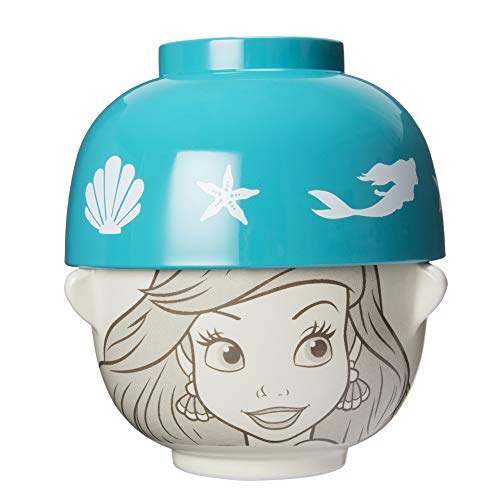 Disney Little Mermaid Ariel bowl set mini SAN 2191-1 NEW from Japan_1