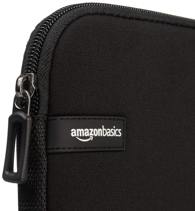 Amazon Basics Laptop case SLEEVE NC1303154 15.6 inch Black Nylon Zip Closure NEW_2