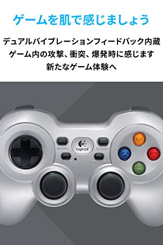 Logitech Logicool PC USB Wireless Gamepad Controller F710r (New model) MHG2_3