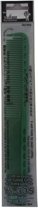 YS Park Professional Cutting Hair Comb Green YS-335 W39xD3xH260mm Made in Japan_1