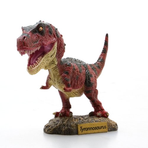 ya08514 Favorite Dinosaur Figure Tyrannosaurus bobblehead T.Rex NEW from Japan_1