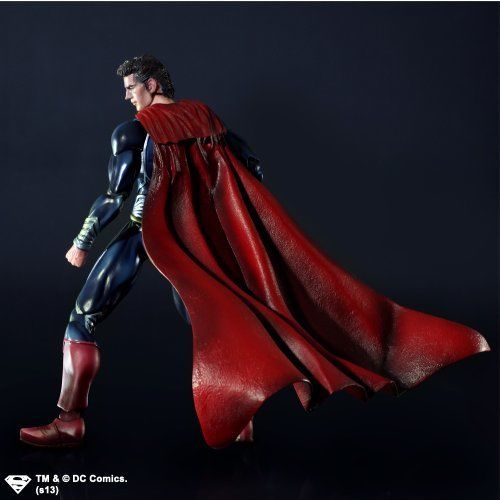 Square Enix Man of Steel Play Arts Kai Superman Figure NEW from Japan_4