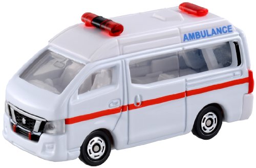 TAKARA TOMY TOMICA No.18 1/69 Scale NISSAN NV350 CARAVAN AMBULANCE (Box) NEW F/S_1