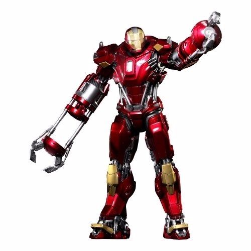 POWER POSE Iron Man 3 IRON MAN MARK 35 XXXV RED SNAPPER 1/6 FIgure Hot Toys NEW_1