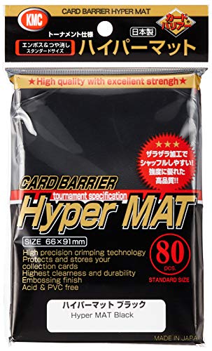 KMC CARD BARRIER Hyper MAT Clear SLEEVES for MTG Pokemon 91x66mm 1508 NEW_1