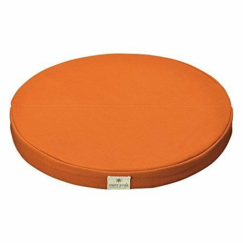 Snow Peak Lounge Cushion Orange TM-096OR NEW from Japan