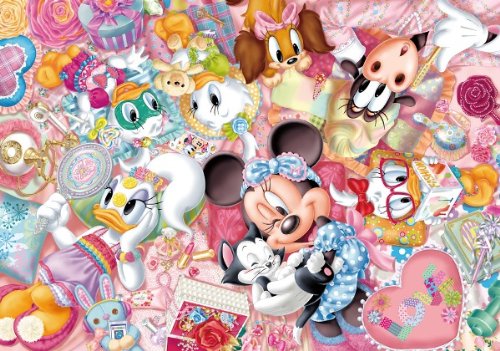 Disney Jigsaw Puzzle 1000 Pieces Minnie Pajamas Party 1000-417 NEW from Japan_1
