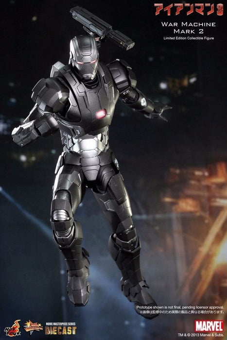 Movie Masterpiece DIECAST Iron Man 3 WAR MACHINE MARK 2 II1/6 Figure Hot Toys_2