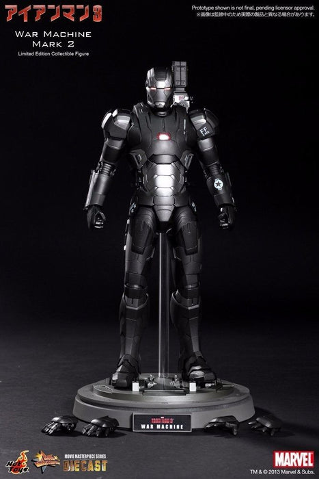 Movie Masterpiece DIECAST Iron Man 3 WAR MACHINE MARK 2 II1/6 Figure Hot Toys_7