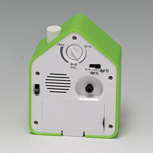 Seiko Clock Alarm Clock Nature Sound Analog Switchable Alarm PYXIS Pixis Green N_5