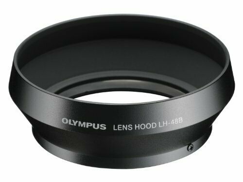 Olympus Official Lens Hood LH-48B Black for M.ZUIKO DIGITAL ED 17mm F1.8 NEW_1