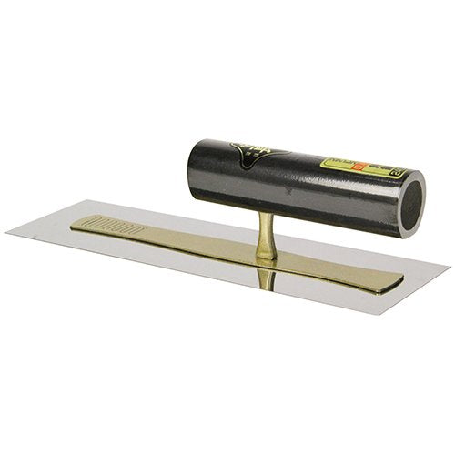 Midorityou KINCHO Stainless Steel Square Mortar Trowel 0.4mm 240mm NEW_2