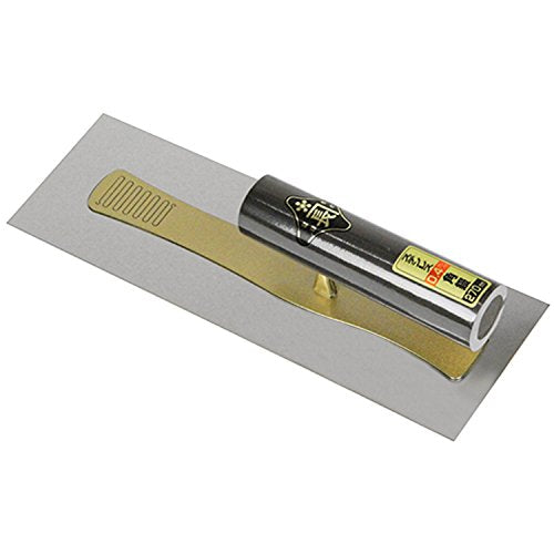 Midorityou Kanetyou stainless steel Square trowel thickness 0.4mm 270mm NEW_1