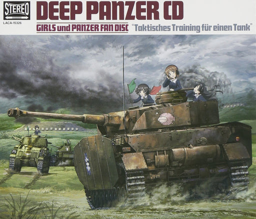 Girls und Panzer Fan Disc Deep Panzer CD Desu! LACA-15326 Standard Edition NEW_1
