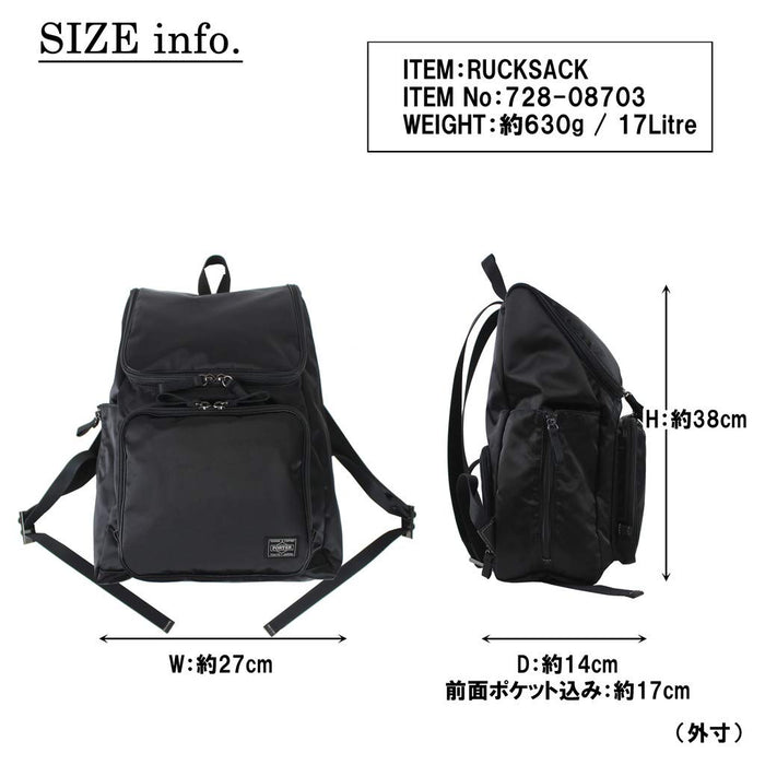 Yoshida Bag PORTER PLAN RUCKSACK 728-08703 Navy Made in Japan W270xH380xD140mm_2