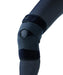 Phiten Elastic Knee Brace Support Hard Type Use Both L/R Black NEW from Japan_3