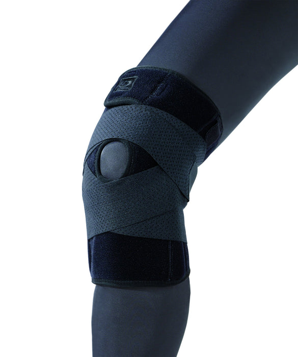 Phiten Knee Brace Size L Style Hard Black Supporter for knees Nylon ‎AP164005_3