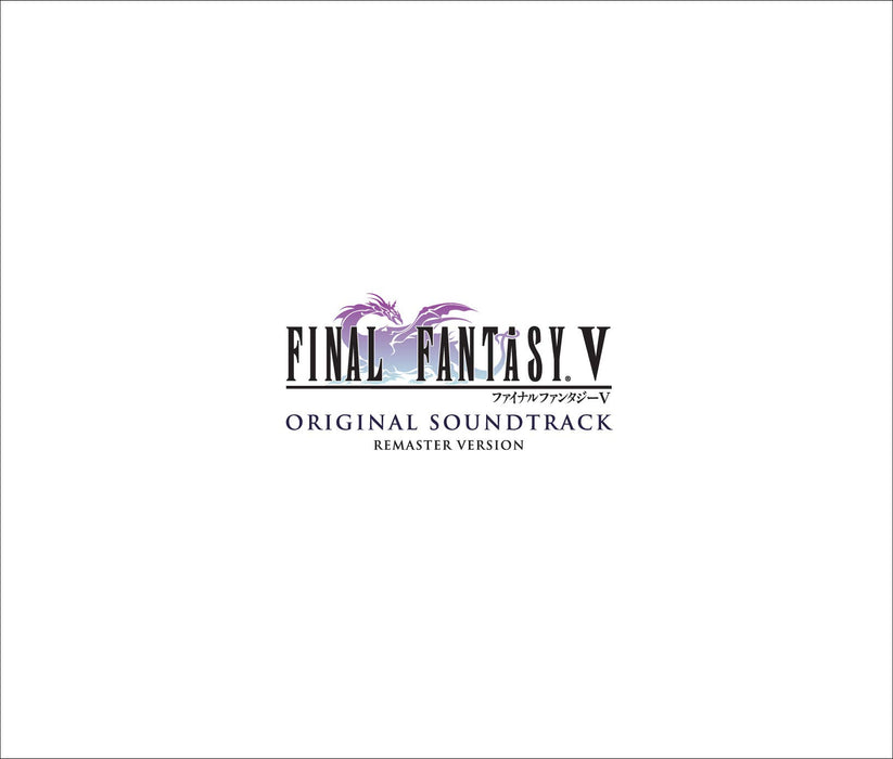 FINAL FANTASY V Original Sound Track Remaster Version /Uematsu Nobuo SQEX-10381_1