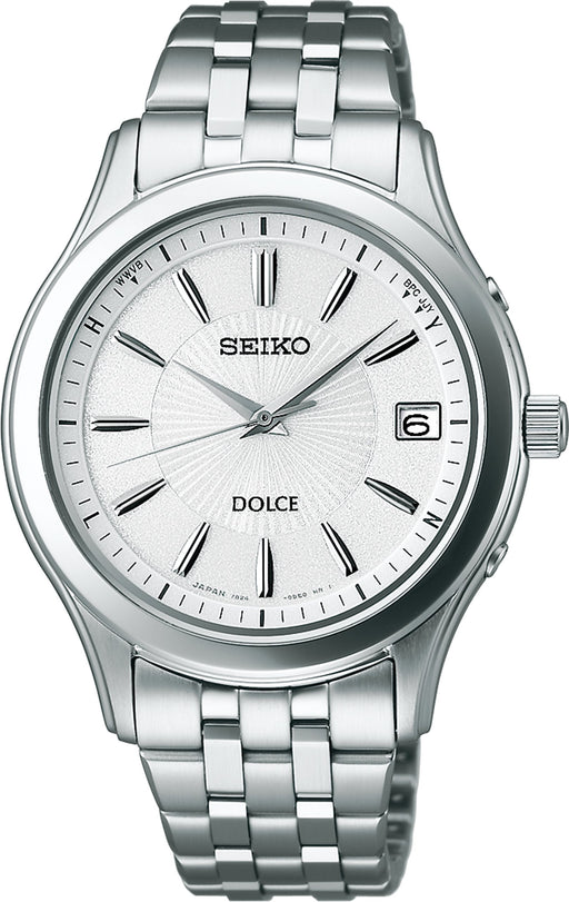 SEIKO DOLCE SADZ123 Men's Watch Sapphire glass super clear coating Stainless NEW_1