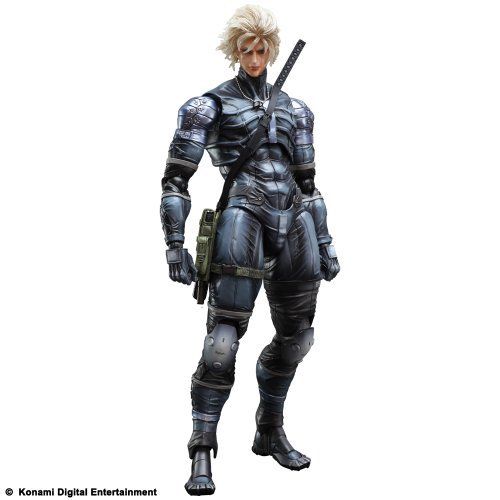 Metal Gear Solid 2 Sons of Liberty Play Arts Kai Raiden Figure NEW