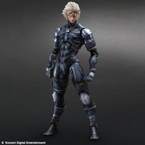 Metal Gear Solid 2 Sons of Liberty Play Arts Kai Raiden Figure NEW