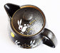 Kutaniyaki Jumping Rabbit pottery teapot with tea strainer kyusu AK3-0584 NEW_3