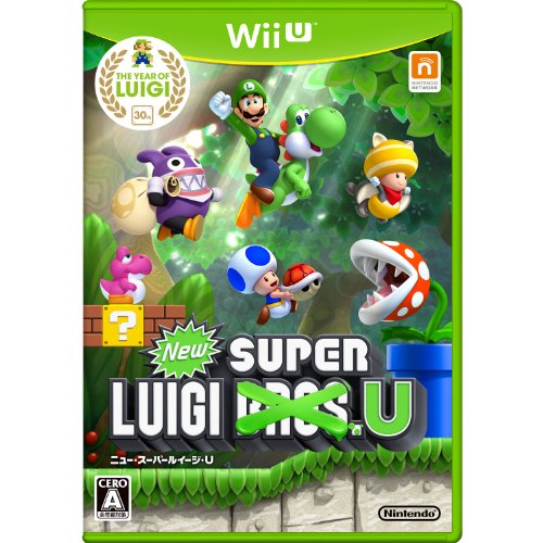 Nintendo Wii U New Super Luigi U Luigi's Great Adventure Without Mario_1