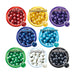 EPOCH Aqua Beads Metallic Color Bead Set Maru AQ-346 PVA Beads & Design Sheet_4