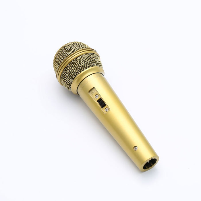 Play Avenue Fake Gold microphone for cosplay costume Plastic Real Design Figure_1