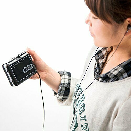 Sanwa Direct cassette tape MP3 conversion player cassette tape digital converter_6