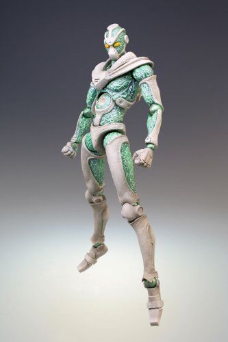 Super Action Statue 5 Hierophant Green Hirohiko Araki Specify Color Ver. Figure_2