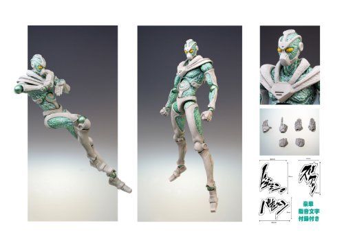 Super Action Statue 5 Hierophant Green Hirohiko Araki Specify Color Ver. Figure_3
