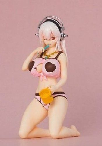 Broccoli Super Sonico Teeth Brushing Ver. 1/8 Scale Figure from Japan_4