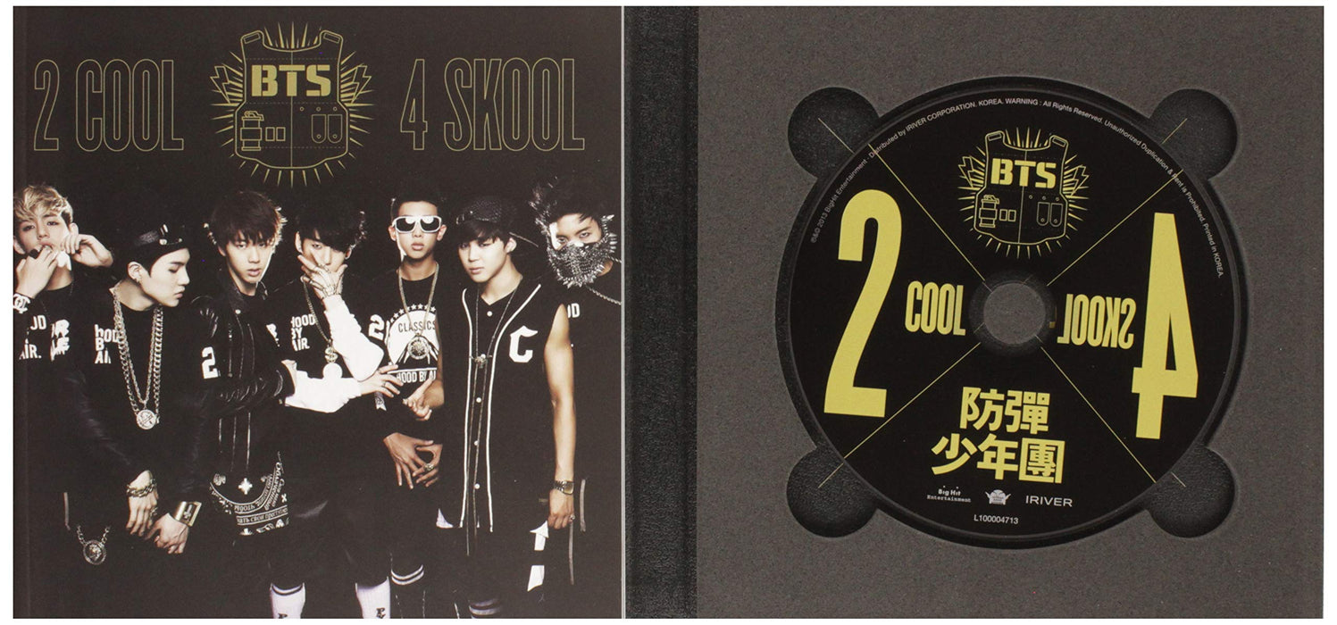 BTS 1st Single 2 Cool 4 Skool Korean Edition CD L100004713 BigHit Entertainment_2
