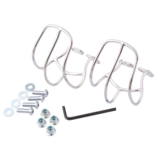 MKS cage clip half M size Right & Left Set Stainless Steel Made in Japan ‎113563_1