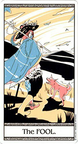 HESOMOGE Production Blue Bird Tarot Beautiful illustrations NEW from Japan_2