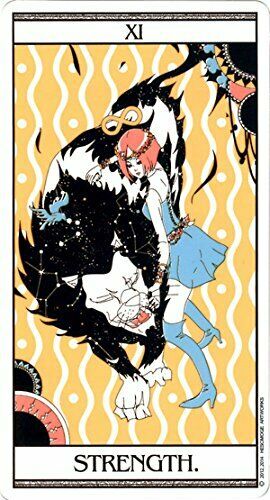 HESOMOGE Production Blue Bird Tarot Beautiful illustrations NEW from Japan_5