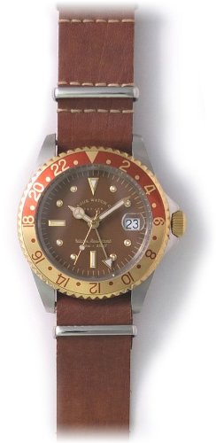 VAGUE WATCH Co. Wrist Watch BRWN GMT BG-L-001 Men Brown NEW from Japan_1
