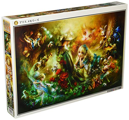 APPLEONE Jigsaw Puzzle 1000-753 Alice In Wonderland 1000 Pieces 50 x 75 cm NEW_1