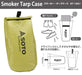 SOTO Smoker Tarp Case ST-1241 Tarpaulin Yellow 320x10x550mm 260g Hook-and-loop_2