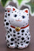 Maneki Neko Right Hand Lucky Cat Leopard Japanese Kutani Ceramic Ornament NEW_1