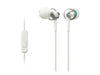 SONY MDR-EX110AP In-Ear Headphones with Remote / Mic White NEW from Japan_1