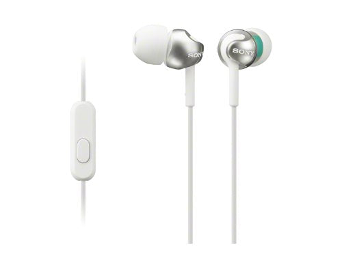 SONY MDR-EX110AP In-Ear Headphones with Remote / Mic White NEW from Japan_1