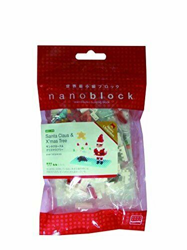 Nanoblock Santa Claus & Christmas Tree NBC-100 NEW from Japan_2