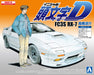 AOSHIMA Initial D 1/32 No.2 MAZDA FC3S RX-7 Takahashi Ryosuke Plastic Model Kit_1